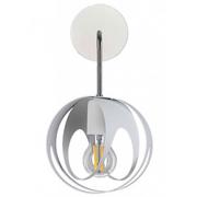 Lampy ścienne - Biały nowoczesny kinkiet kula - S658-Biva - miniaturka - grafika 1