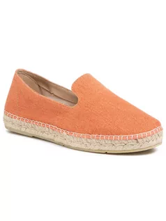 Espadryle męskie - QUAZI Espadryle QZ-63-04-000620 Pomarańczowy - grafika 1