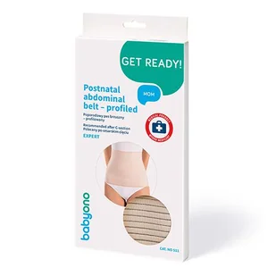 Babyono Poporodowy pas brzuszny - profilowany Expert rozm. XL - Bielizna lecznicza - miniaturka - grafika 2