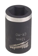 Klucze i nasadki - MILWAUKEE NASADKA UDAROWA 3/8" 12mm SHOCKWAVE - miniaturka - grafika 1