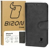 Etui i futerały do telefonów - Bizon Etui Case Pocket do Apple iPhone 14, czarne - miniaturka - grafika 1