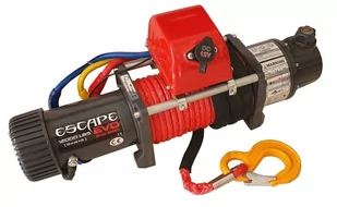 Wyciągarka Escape EVO 12000 lbs [5443 kg] Dual Speed z liną syntetyczną 12V (lina: 10 mm czerwona dyneema 25m 10400kg +hak) 81877731 - Wciągarki - miniaturka - grafika 4