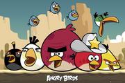 Plakaty - plakat ANGRY BIRDS - SHERIFF - miniaturka - grafika 1