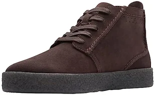 Clarks Streethill Mid botki męskie, ciemny brąz zamsz., 39.5 EU - Botki damskie - miniaturka - grafika 1