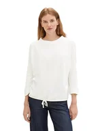 Koszulki i topy damskie - TOM TAILOR T-shirt damski, 10315 - Whisper White, L - miniaturka - grafika 1