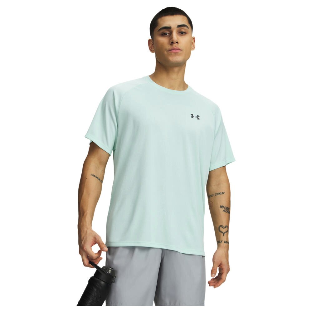 Koszulka męska Under Armour Tech Textured SS Refresh Mint/Castlerock M