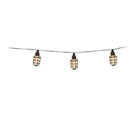 Lampy ogrodowe - Grundig - LED Łańcuch solarny 10xLED 3,8m IP44 ciepła biel - miniaturka - grafika 1