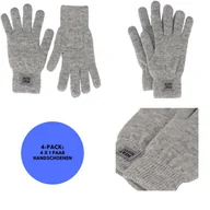 Rękawiczki sportowe damskie - Rękawiczki termiczne Damskie Jeden rozmiar – 4 pary - miniaturka - grafika 1