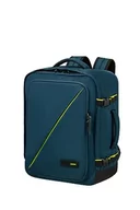 Torebki damskie - American Tourister Take2Cabin Easyjet torba kabinowa 36 x 20 x 45 cm, 38,5 l, 0,70 kg, bagaż podręczny, plecak samolotowy, rozmiar M, Underseater, Niebieski (Harbor Blue), Einheitsgröße, Bagaż - miniaturka - grafika 1