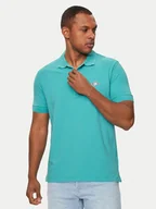 Koszulki męskie - Replay Polo M3070A.000.22696M Niebieski Regular Fit - miniaturka - grafika 1