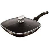 Patelnie - Berlinger Haus Patelnia Lumarko Patelnia grillowa 28cm bh-6612 shiny black BH-6612 Kinghoff - miniaturka - grafika 1
