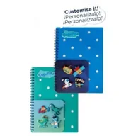 Notesy i bloczki - Mp Main Paper Notes na spirali z przypinkami MIX - miniaturka - grafika 1