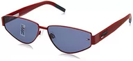 Okulary przeciwsłoneczne - Tommy Hilfiger Okulary przeciwsłoneczne, C9a/Ku Czerwony, 60 - miniaturka - grafika 1
