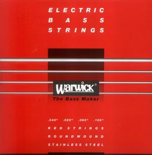Warwick RED Strings Stainless Steel.040-.100 - Struny gitarowe  - miniaturka - grafika 1