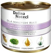 Mokra karma dla psów - Dolina Noteci PREMIUM dla psów małych ras z królikiem, fasolką i ryżem 6 x 185g - miniaturka - grafika 1