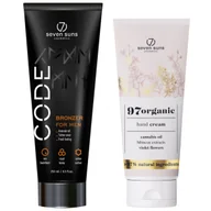 Balsamy i kremy do opalania - 7suns Code Bronzer Dla Mężczyzn 250ml + Krem Do Rąk 75ml - miniaturka - grafika 1
