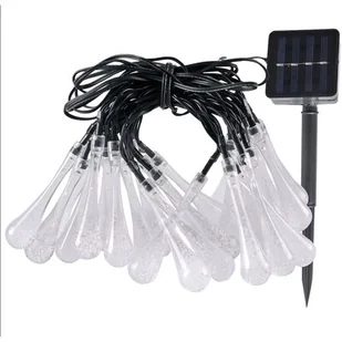 Polux Girlanda solarna Ice 30 szt. IP44 LED - Lampy ogrodowe - miniaturka - grafika 1