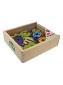 Zabawki kreatywne - LENA Zestaw magnetyczny - 3+ - miniaturka - grafika 1