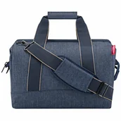 Walizki - reisenthel Allrounder M Weekender Travel Bag 40 cm herringbone dark blue - miniaturka - grafika 1