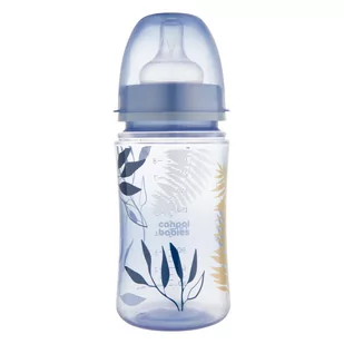 Canpol babies butelka antykolkowa EasyStart 240ml GOLD ze smoczkiem 3m+ - Butelki dla niemowląt - miniaturka - grafika 1