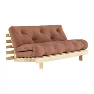 Sofy i kanapy - Pomarańczowa rozkładana sofa 160 cm Roots – Karup Design - miniaturka - grafika 1