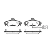 Klocki hamulcowe - RoadHouse Zestaw klocków hamulcowych, hamulce tarczowe 2433.12 - miniaturka - grafika 1