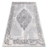 Dywany - Dywan CORE W7161 Rozeta Vintage - Strukturalny, dwa poziomy runa, szary 120x170 cm - miniaturka - grafika 1