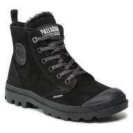 Botki damskie - Trapery Palladium Pampa Hi Zip Wl 95982-010-M Czarny - miniaturka - grafika 1