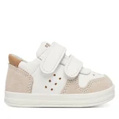 Buty dla chłopców - Sneakersy Primigi 1355511 M Biały - miniaturka - grafika 1