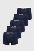 Majtki męskie - Levi's bokserki 5-pack męskie kolor granatowy - miniaturka - grafika 1