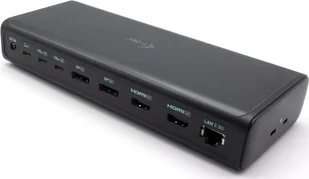 Stacja/replikator I-TEC Universal 6x 4K Display USB-A/USB-C/Thunderbolt CA6MONITORDOCKPD - Stacje dokujące i replikatory portów - miniaturka - grafika 1