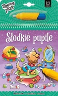 Literatura popularno naukowa dla młodzieży - Słodkie pupile Malowanka z pisakiem wodnym - miniaturka - grafika 1