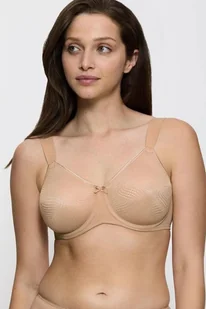 Miękki biustonosz Triumph Essential Minimizer beżowy 80D - Biustonosze - miniaturka - grafika 1