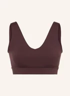 Biustonosze - Sweaty Betty Biustonosz Sportowy Ultimate Studio Voop braun - miniaturka - grafika 1