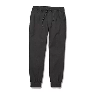 Spodenki męskie - Volcom Męskie spodnie Frickin Slim Joggery, węgiel (Charcoal Heather), XS, Węgiel (Charcoal Heather), XS - grafika 1