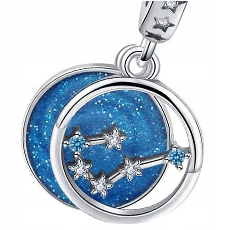 Charms Zawieszka Charms Znak Zodiaku Rak Gwiazdy Charmsy Trusky