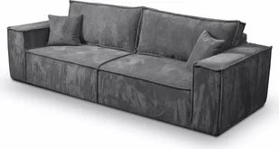 sofa rozkładana sofa4you "Poso", ciemnoszara - Sofy i kanapy - miniaturka - grafika 1