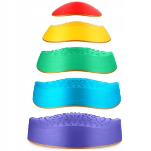 Ścieżka sensoryczna dla dzieci 4FIZJO kamienie balansujące 5 szt. - Zabawki sensoryczne Ścieżka sensoryczna dla dzieci 4FIZJO kamienie balansujące 5 szt. - Zabawki sensoryczne - miniaturka - grafika 1