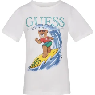 Guess T-shirt Regular Fit - Koszulki dla chłopców - miniaturka - grafika 1
