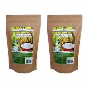 2 x Mąka Ryżowa Pełnoziarnista Bezglutenowa 500 g - Pięć Przemian - Ryż - miniaturka - grafika 1