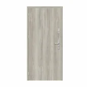 Drzwi zewnętrzne - Drzwi wewnętrzne wejściowe MDF RC2 32dB Eris Set jesion modern 80 lewe - miniaturka - grafika 1