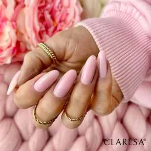 Claresa - Żel budujący SOFT&EASY builder gel baby pink 90g - Żele do paznokci - miniaturka - grafika 4