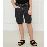 Spodnie i spodenki dla chłopców - Calvin Klein Jeans Jeansowe szorty Regular Fit - miniaturka - grafika 1