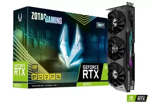 ZOTAC Karta Graficzna GAMING GeForce RTX 3070 Ti Trinity 8GB GDDR6X ZT-A30710D-10P - Karty graficzne - miniaturka - grafika 1
