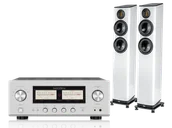Zestawy stereo - Luxman L-507Z (srebrny) + Vela FS407.2 (biały) - miniaturka - grafika 1