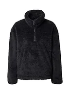 Kurtki damskie - VERO MODA Vmcozyemily Short Teddy Anorak Boos kurtka damska, czarny, M - miniaturka - grafika 1