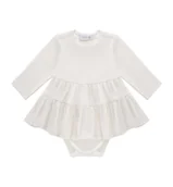 Body dla niemowląt - Ewa Collection, Body z sukienką dziewczęce, rozmiar 86 - miniaturka - grafika 1
