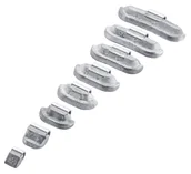 Akcesoria wulkanizacyjne - ZESTAW Ciężarki nabijane Pb do felg stalowych 5-40g - 700 szt. FIVESTARS - miniaturka - grafika 1