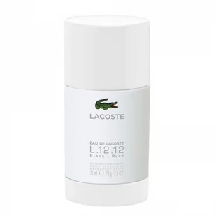 Lacoste L.12.12 Blanc Deo Stick (75ml) - Dezodoranty i antyperspiranty męskie - miniaturka - grafika 2