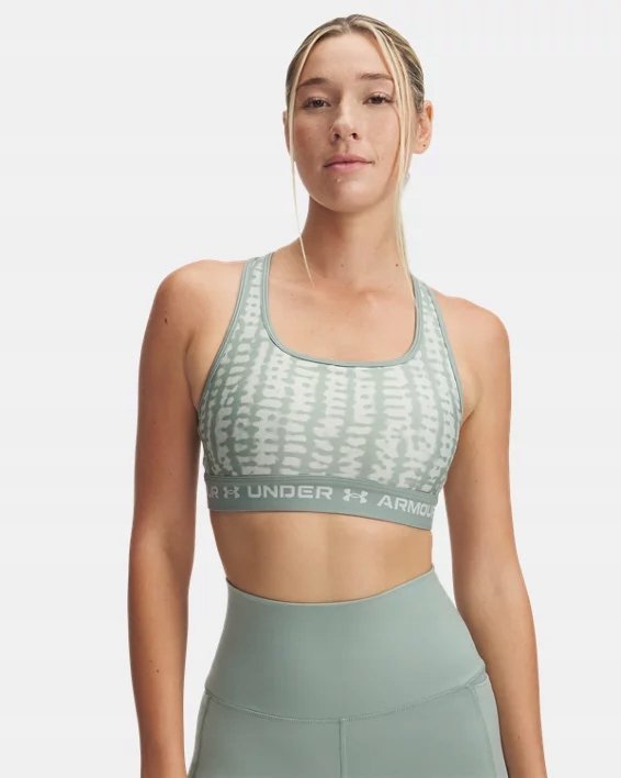 TOP TRENINGOWY DAMSKI STANIK SPORTOWY UNDER ARMOUR Crossback Mid Prin M